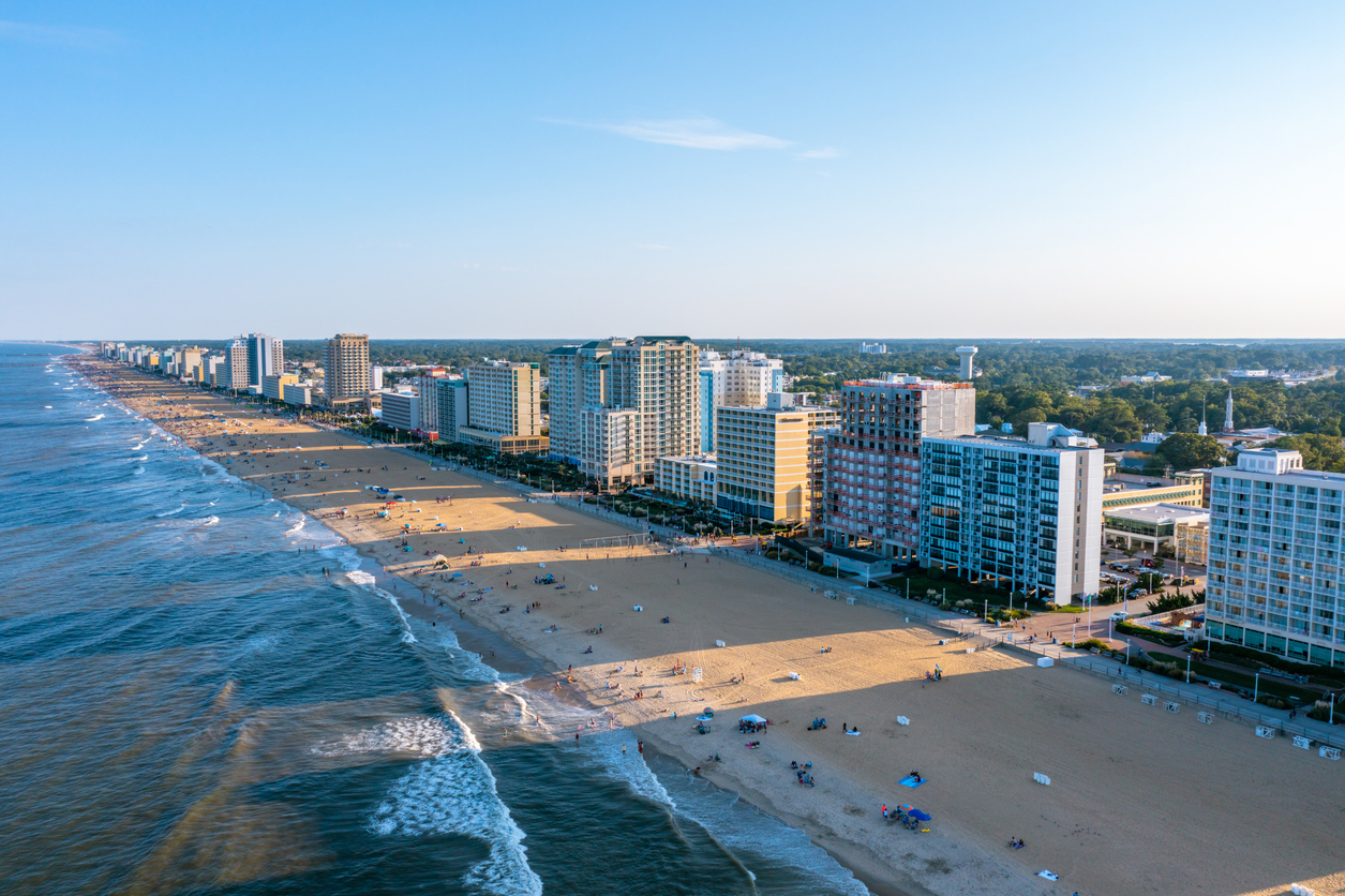 Panoramic Image of Virginia Beach, VA